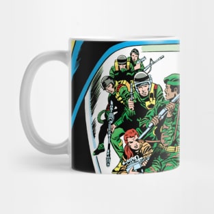 GI Joe retro comic cover Mug